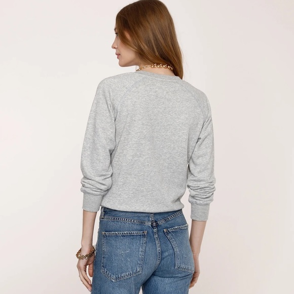 NWT Heartloom Raglan Sweatshirt in Grey - Picture 2 of 4